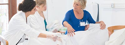 Training foreign nurses and medical professionals